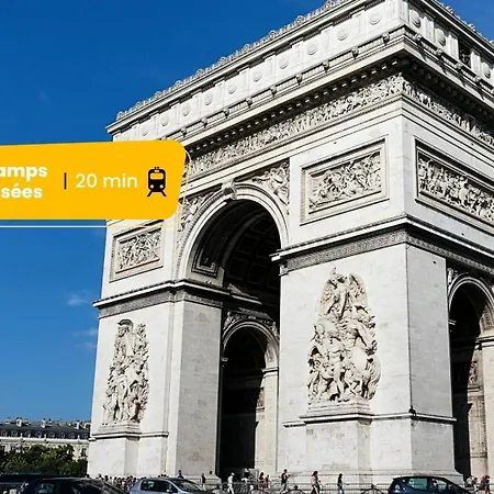 512 Folie - Cozy Near Republique Apartamento Paris